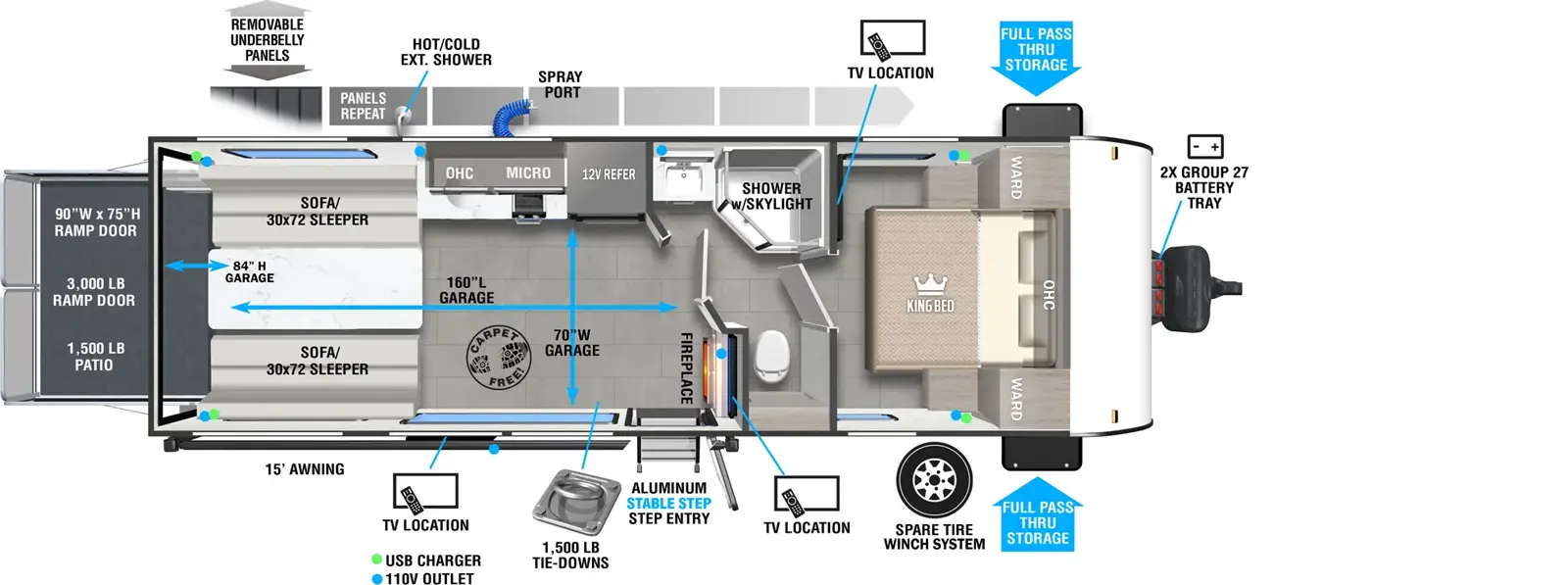 260RTK Floorplan Image